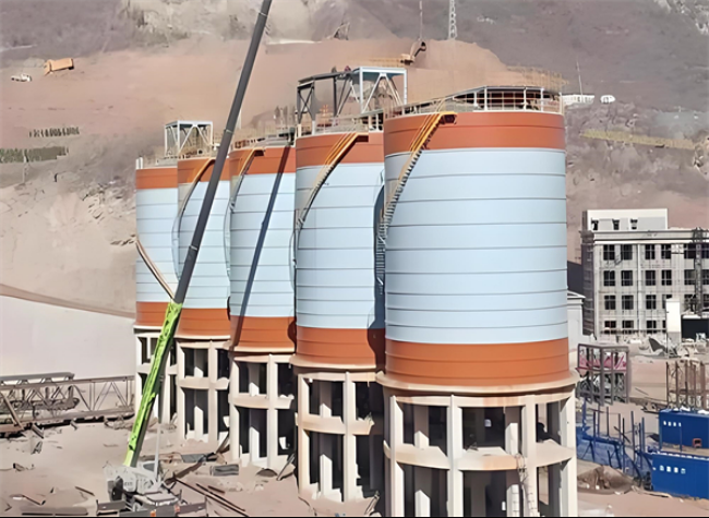 宁陕高架钢板仓